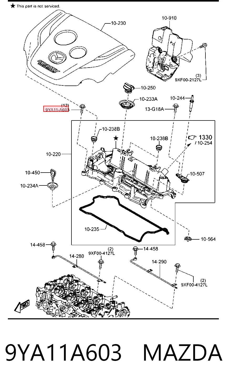 9YA11A603 Mazda 