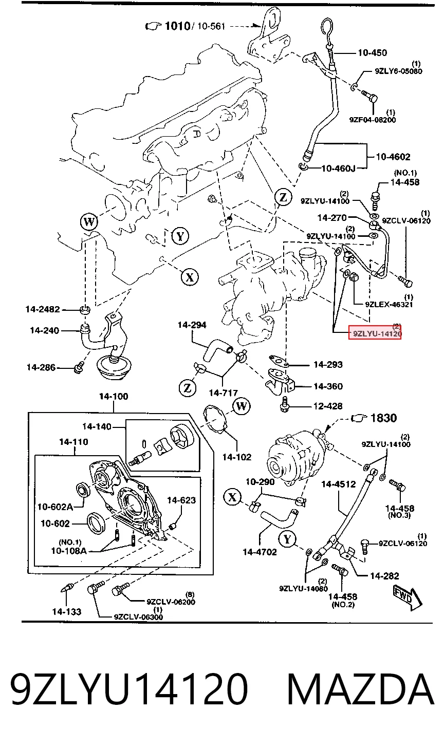9ZLYU14120 Mazda