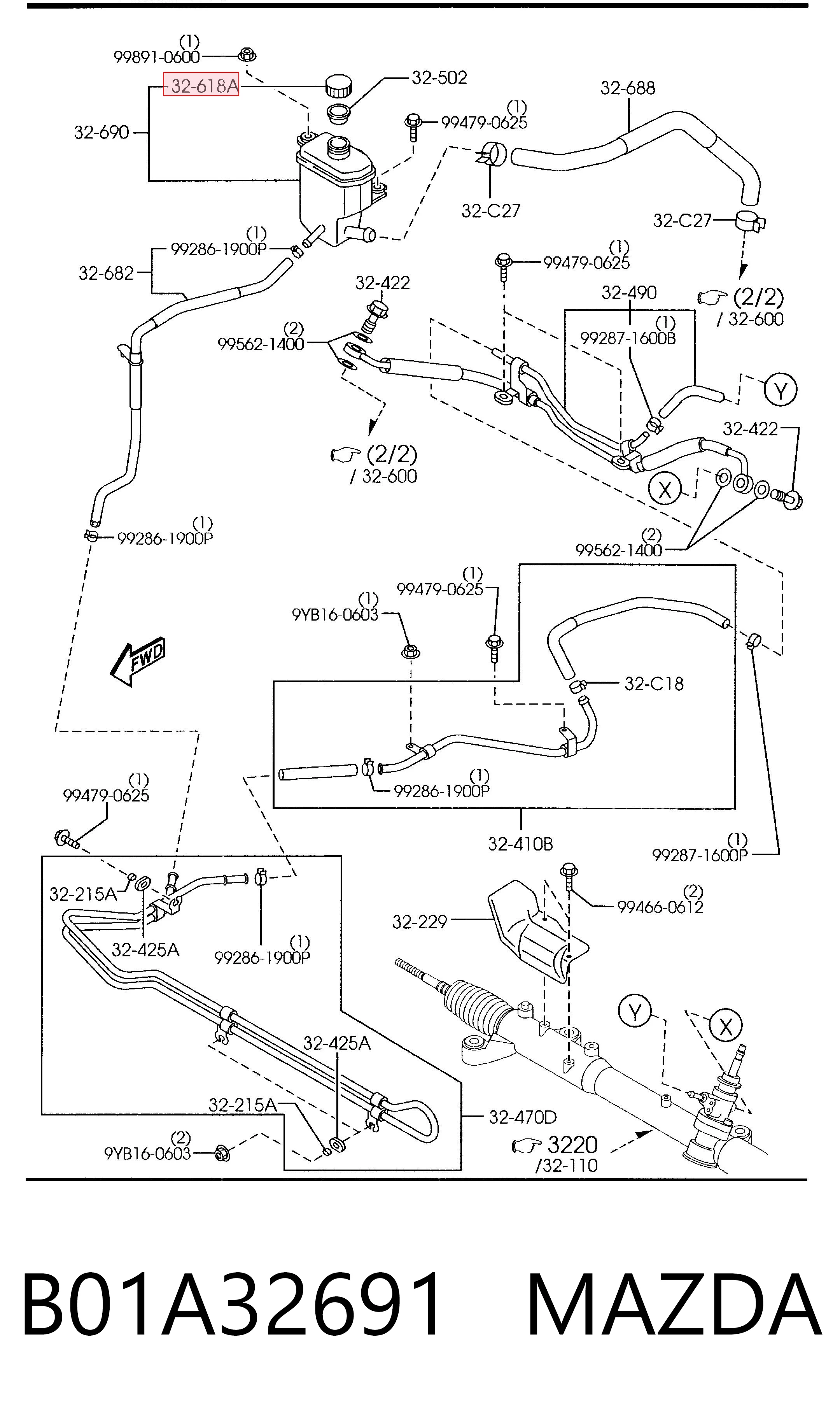B01A32691 Mazda