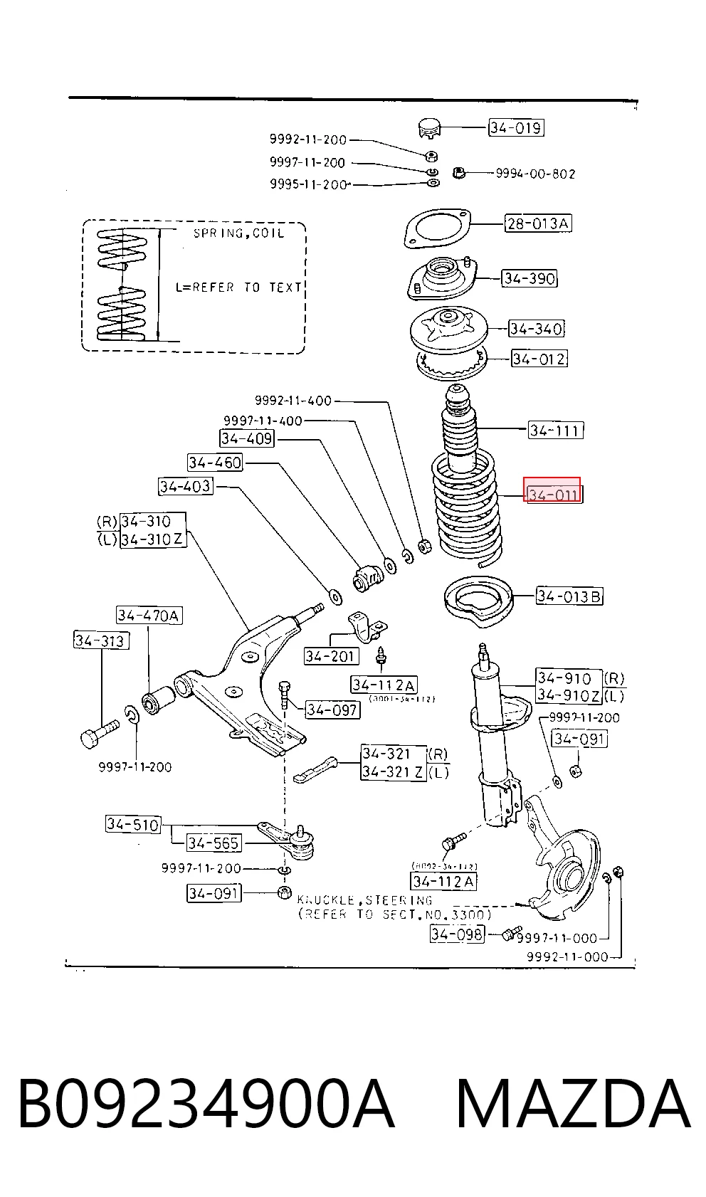 B09234900A Mazda