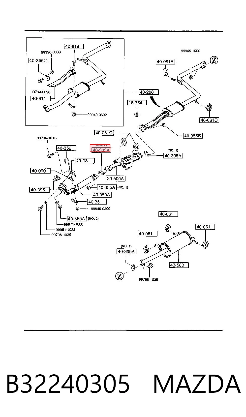 Junta de tubo de escape Mitsubishi Pajero  desde 3,63 €
