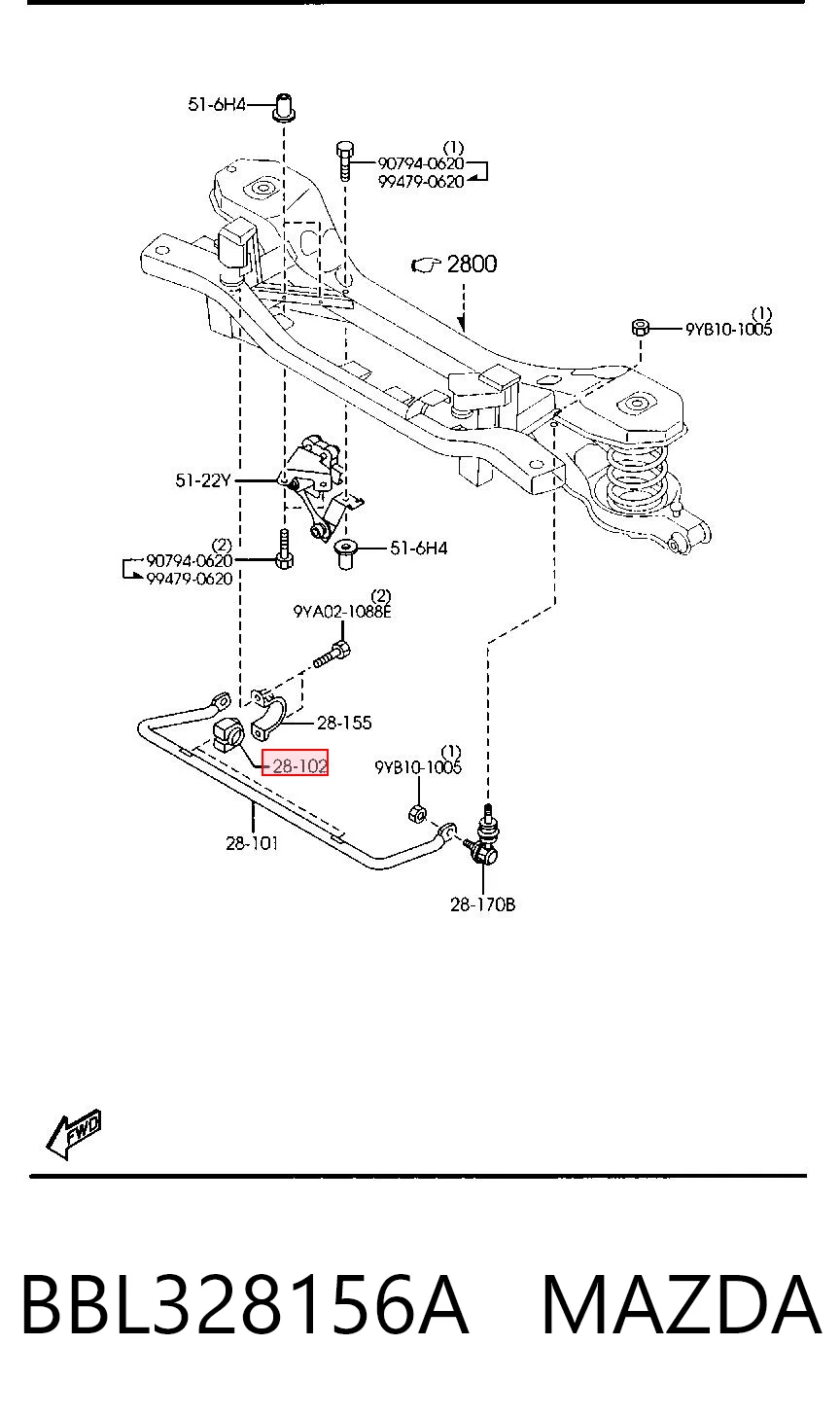 BBL328156A Mazda