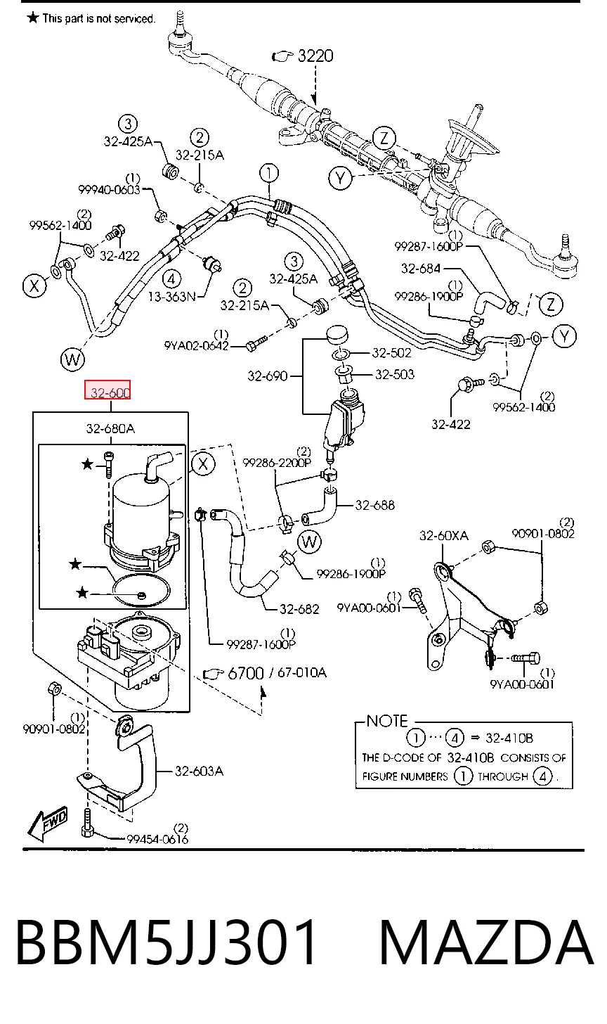 Comprar Bomba de dirección Mazda 3  BL