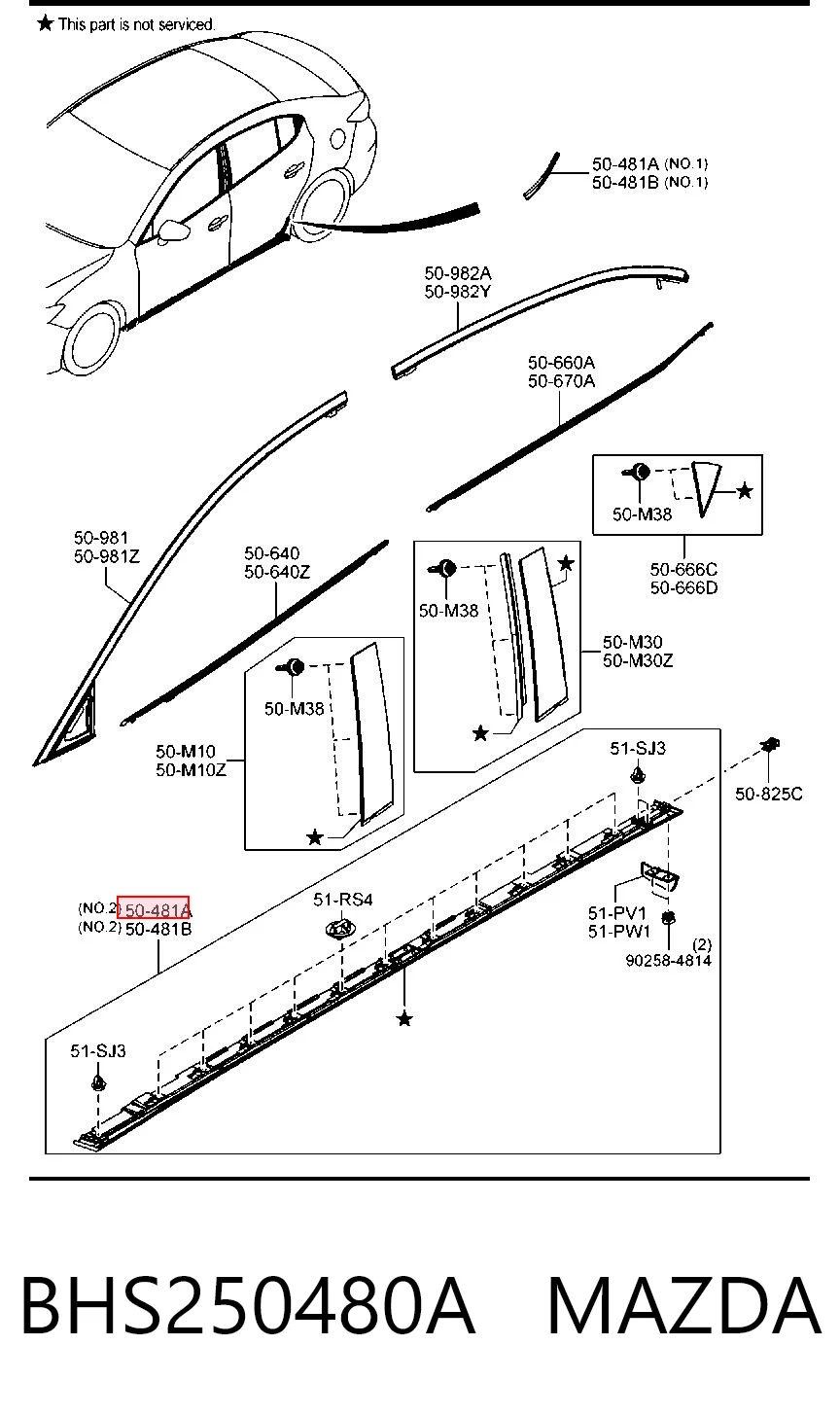 BHS250480A Mazda