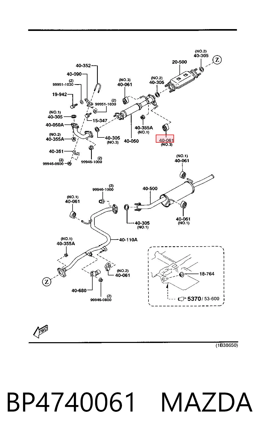 BP4740061 Mazda