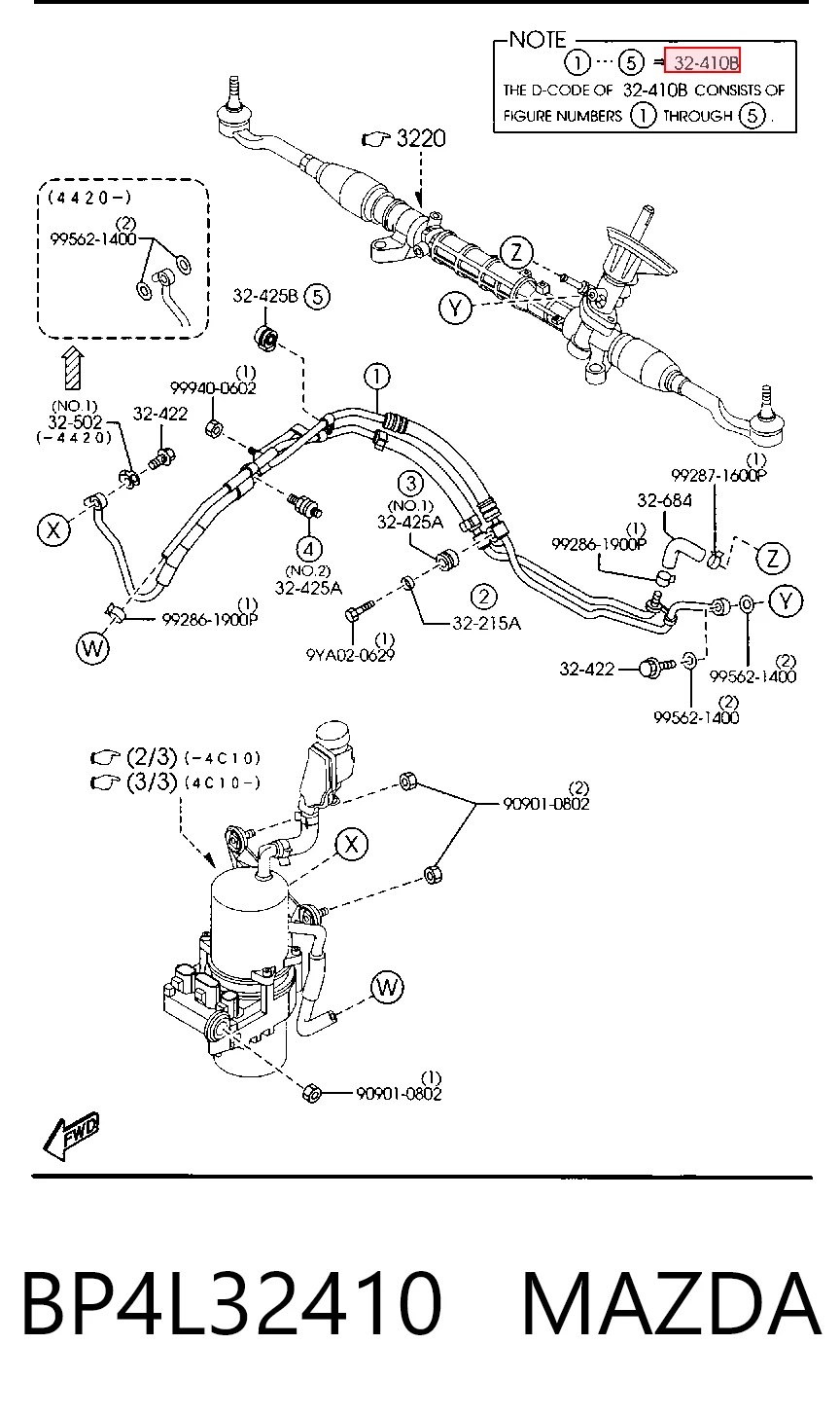 BP4L32410 Mazda