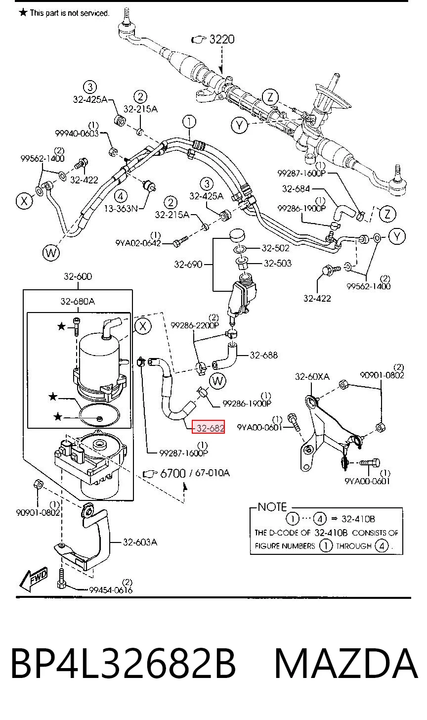BP4L32682B Mazda