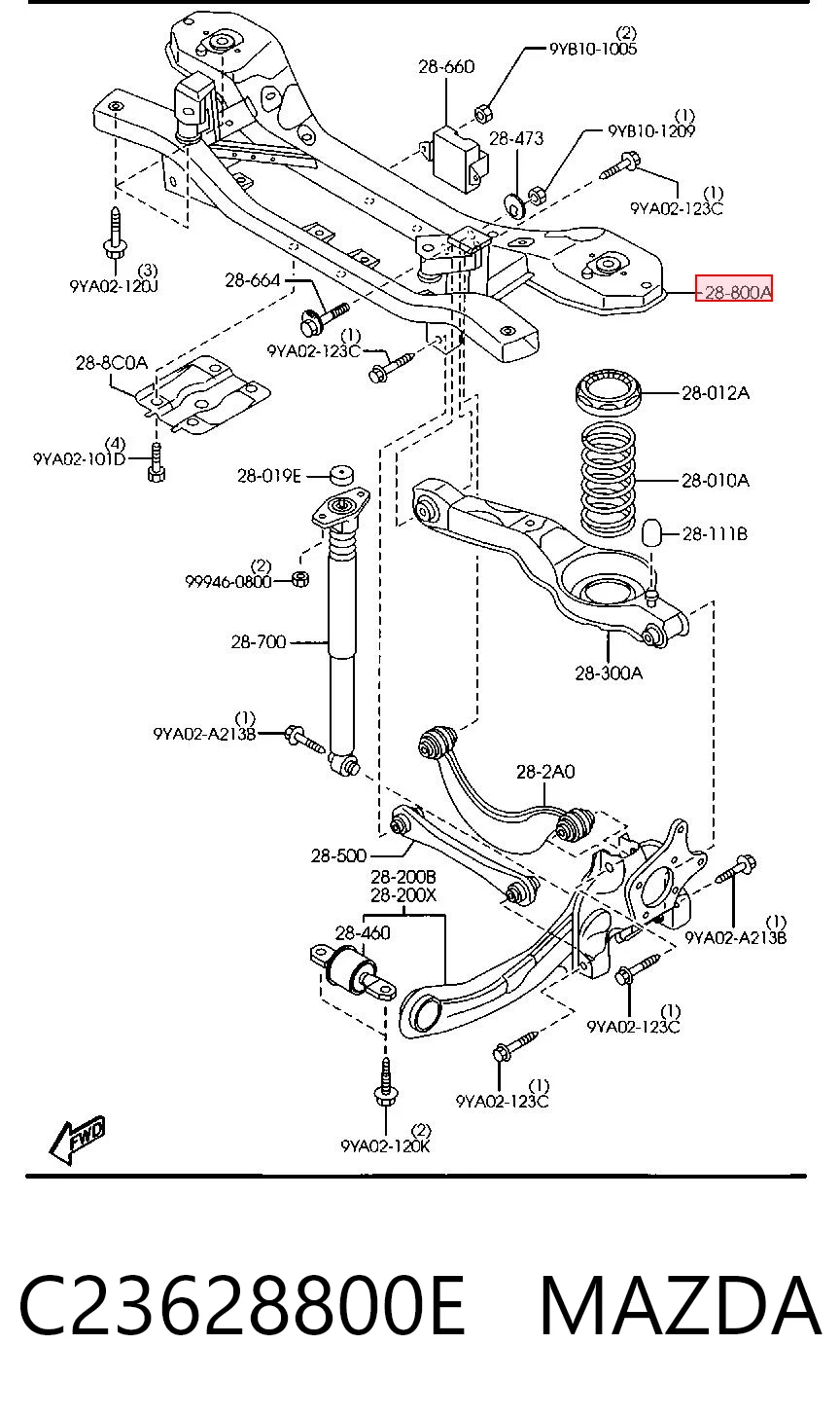 Comprar Puente trasero Mazda 5 I CR