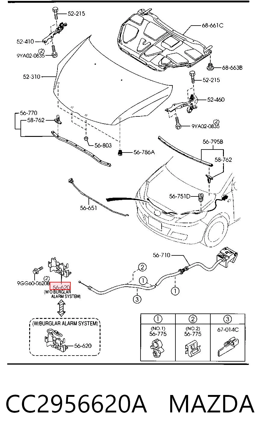CC2956620A Mazda