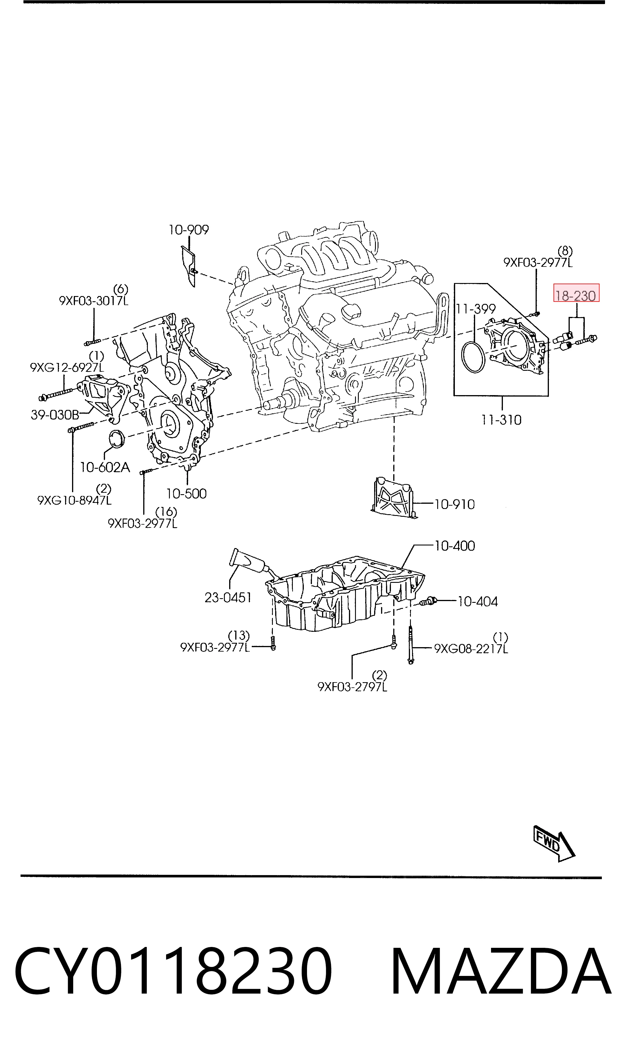 CY0118230 Mazda