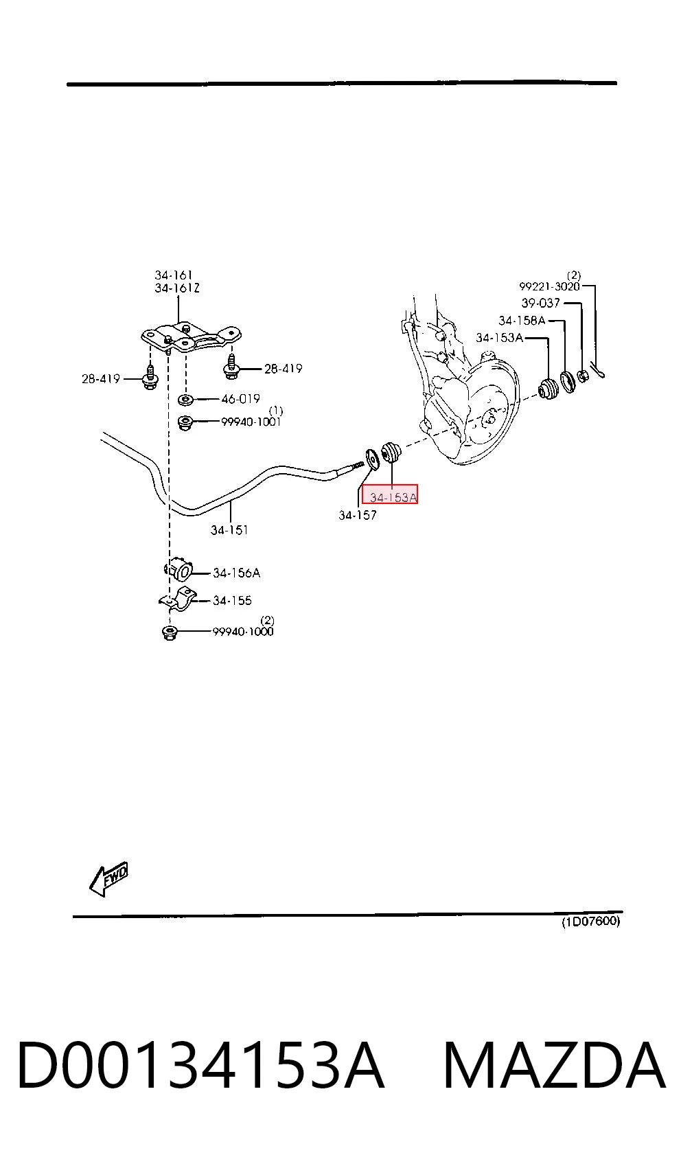 D00134153A Mazda