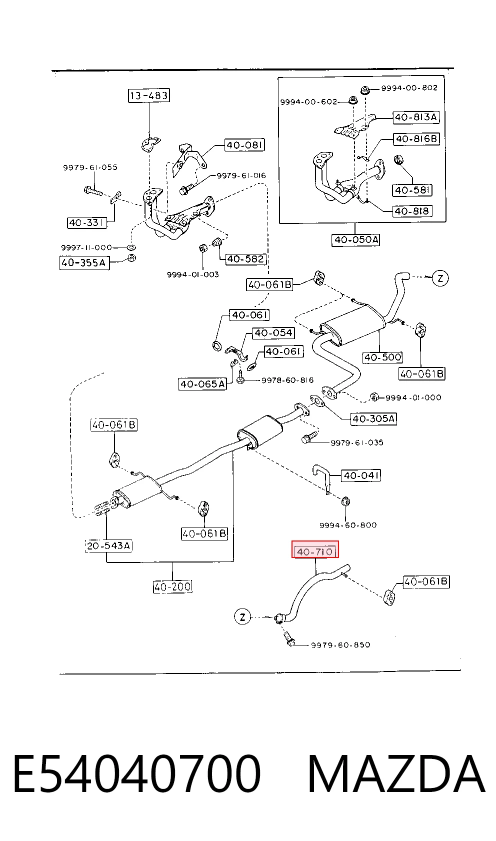 Comprar Silenciador trasero Mazda 323 III BF