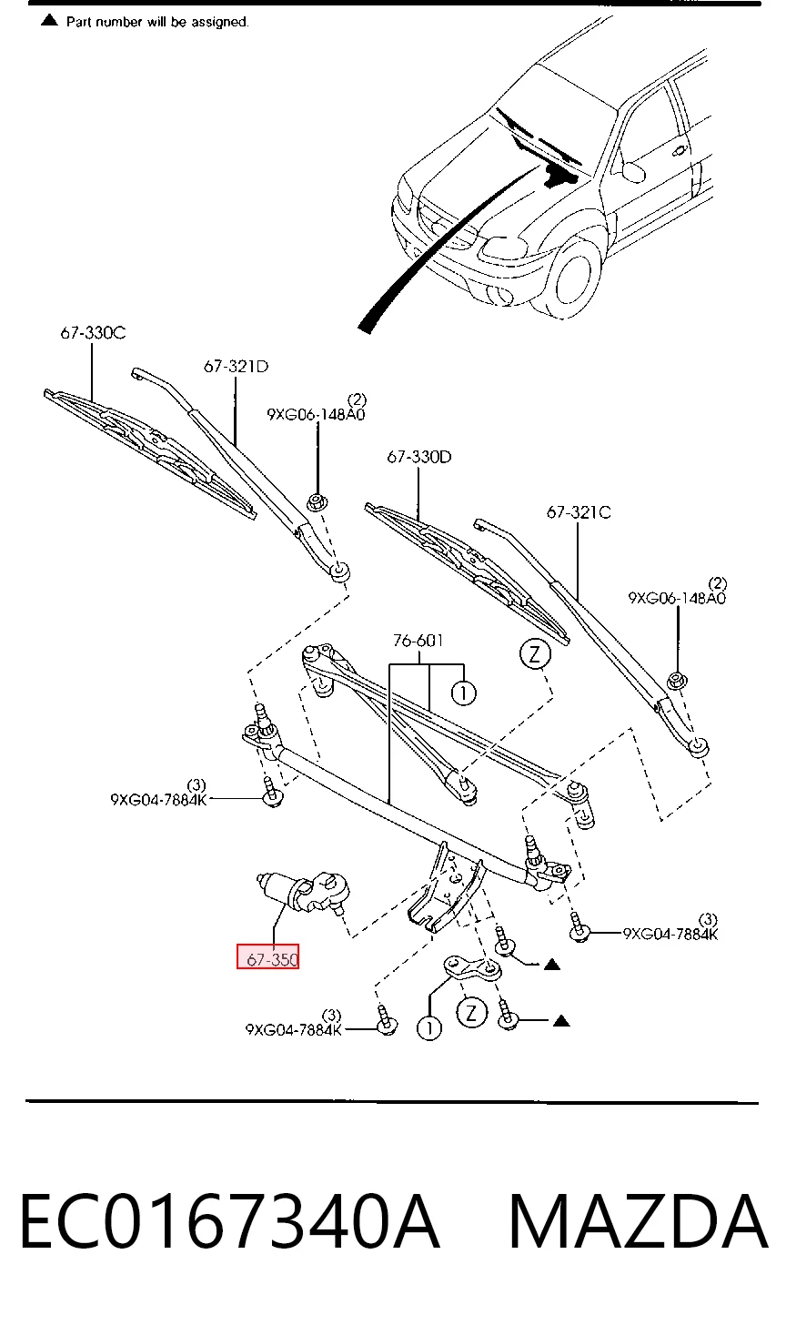 Motor limpiaparabrisas para Jaguar S-type CCX