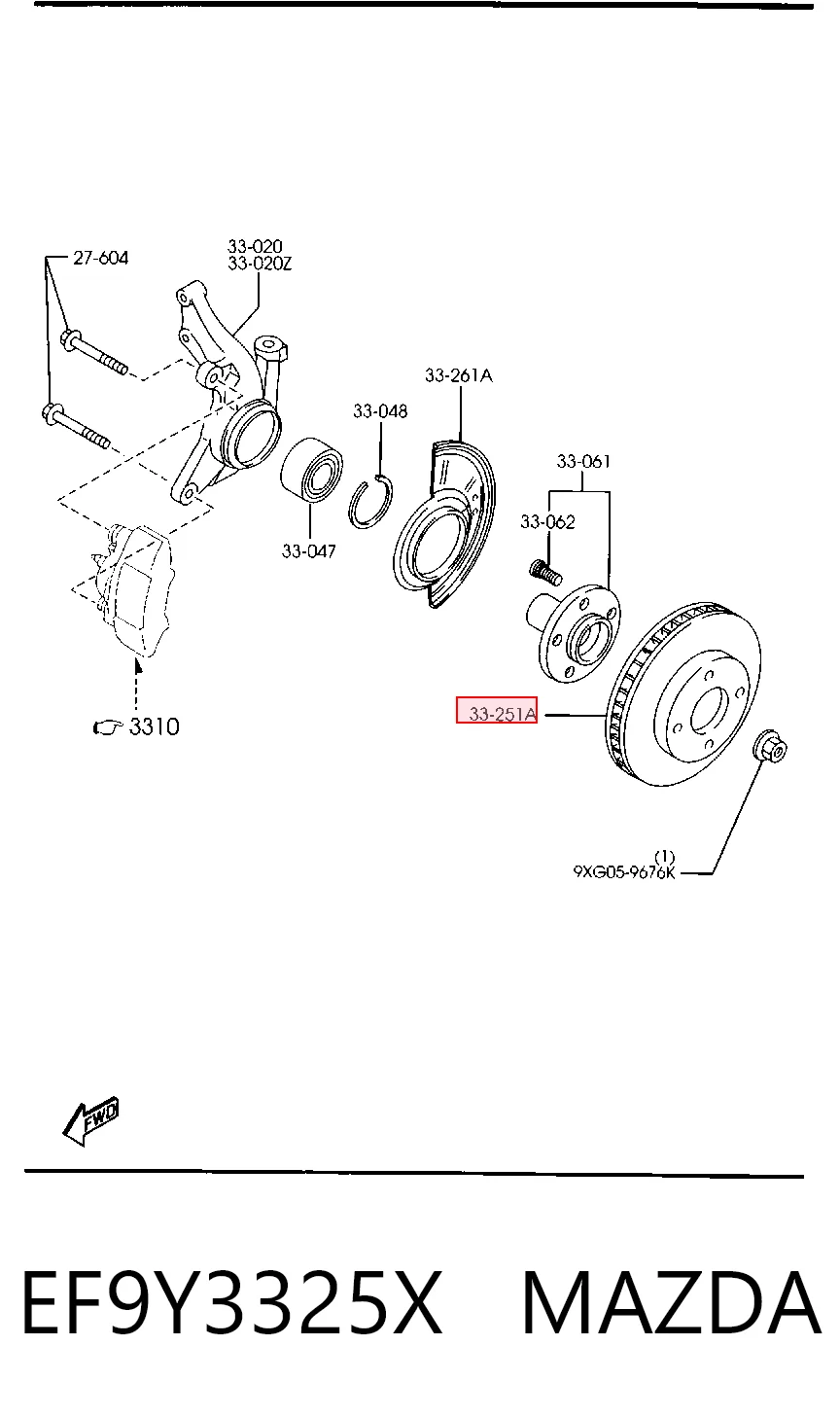Discos Ford Escape  (2001-2007)