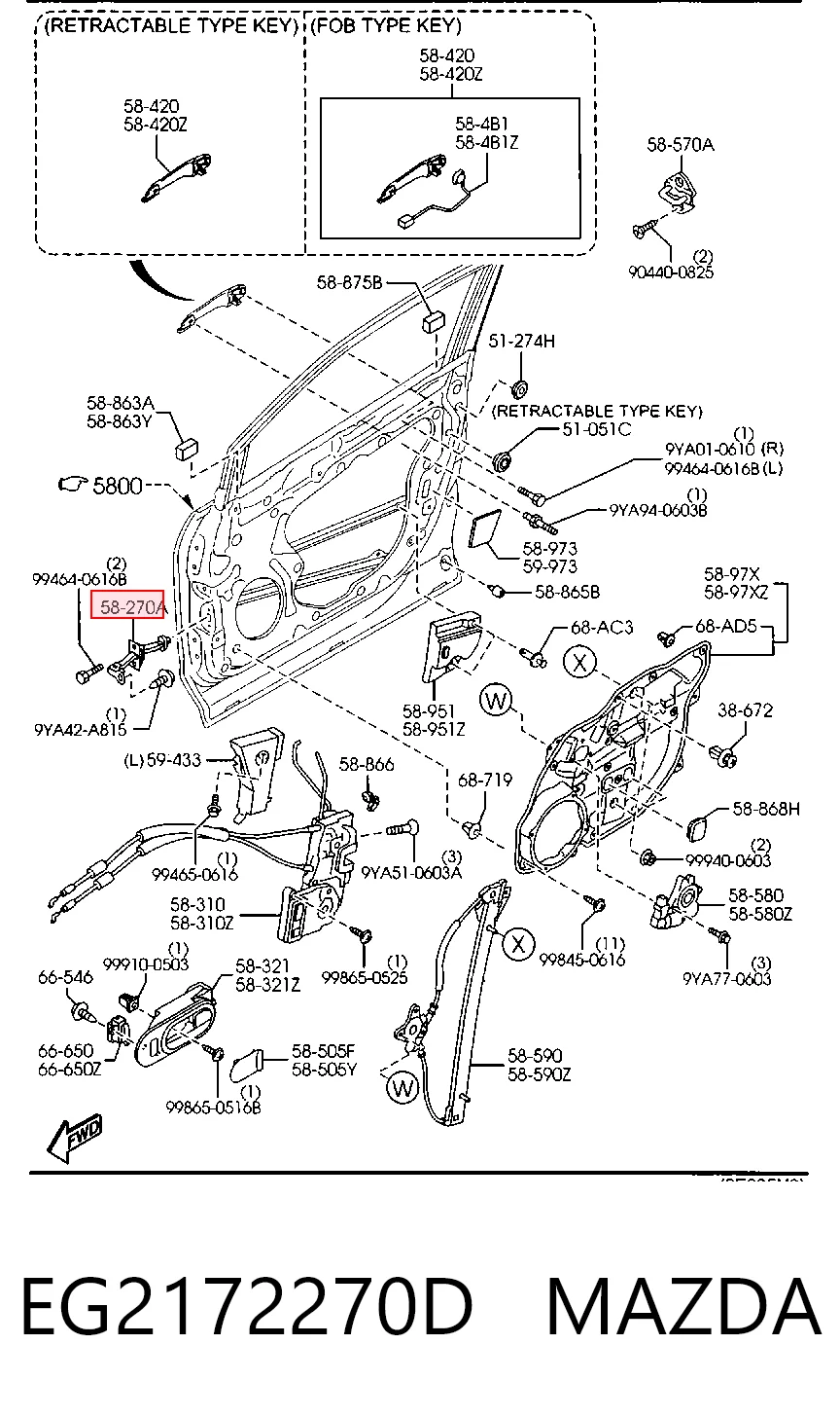 EG2172270D Mazda