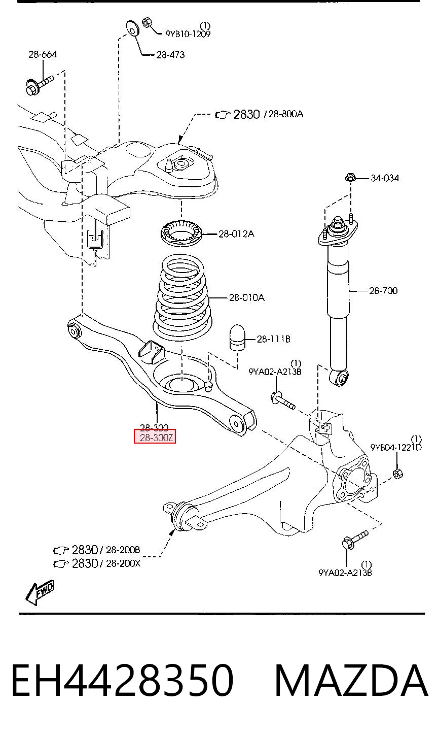 EH4428350 Mazda