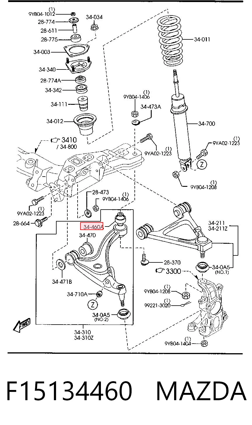 F15134460 Mazda