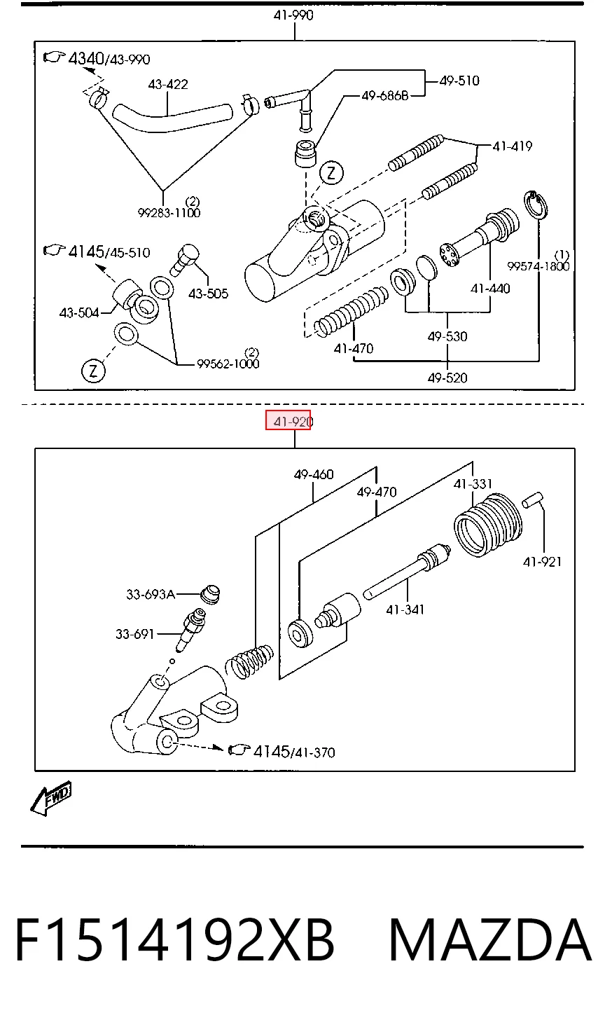 Comprar Cilindro receptor de embrague Mazda RX-8  SE a bajo precio
