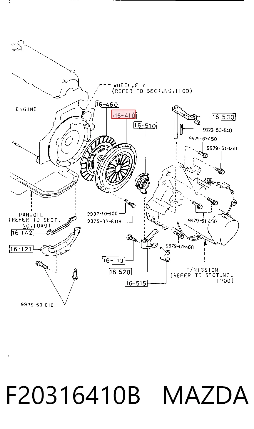 plato de presion del embrague funcion para Mazda 626 III GV