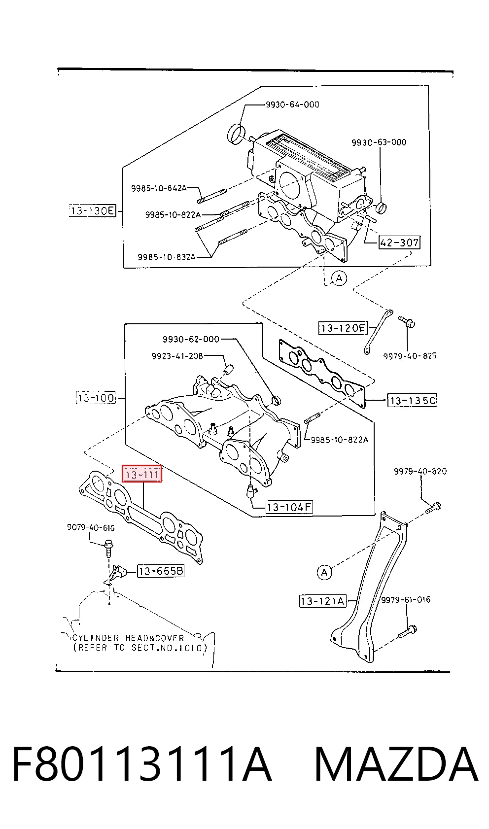 F80113111A Mazda
