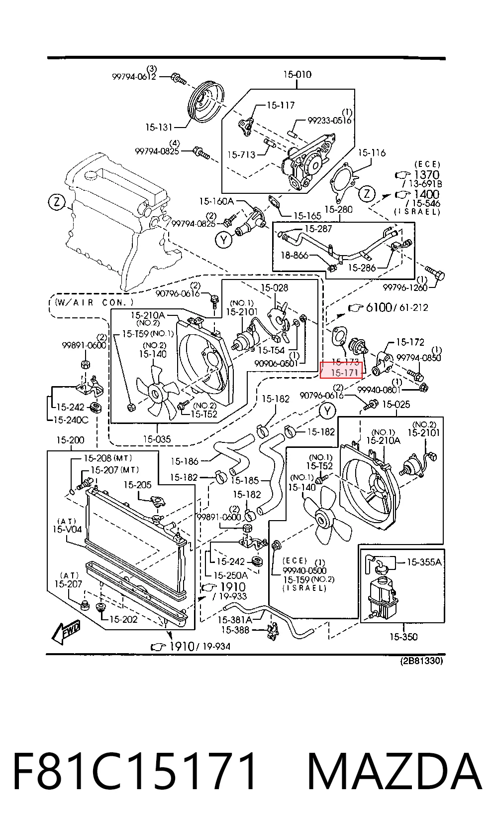 F81C15171 Mazda
