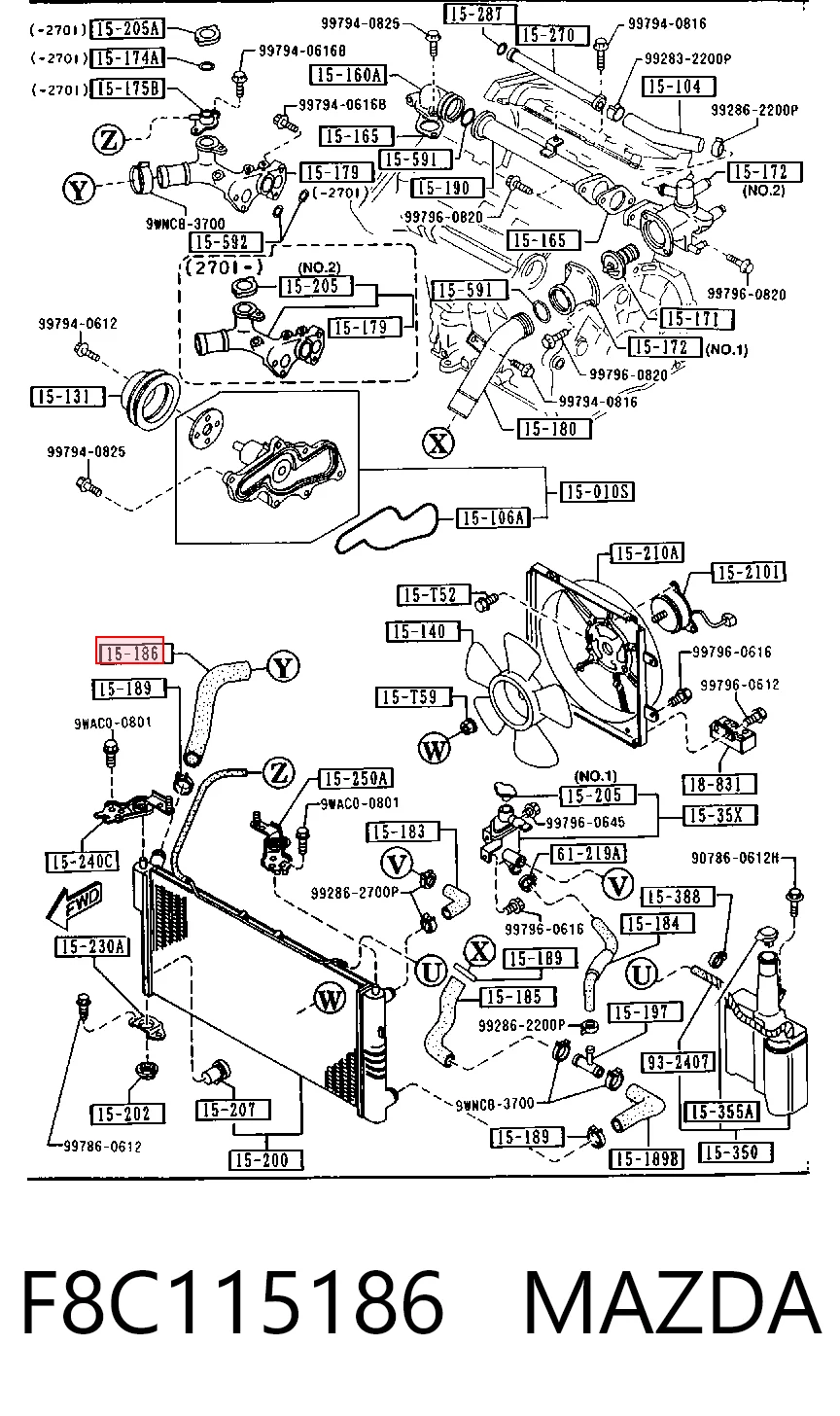 F8C115186 Mazda