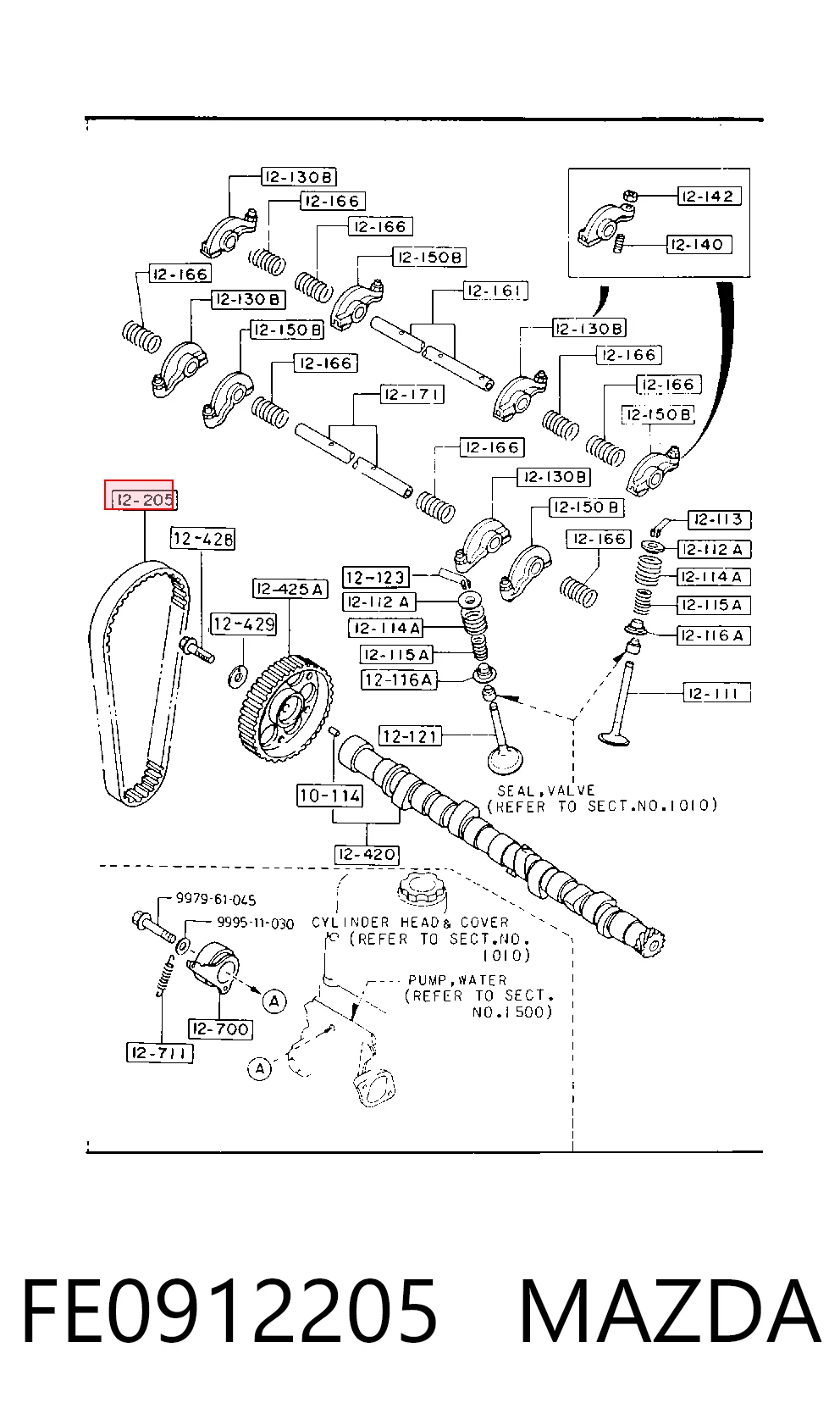 FE0912205 Mazda