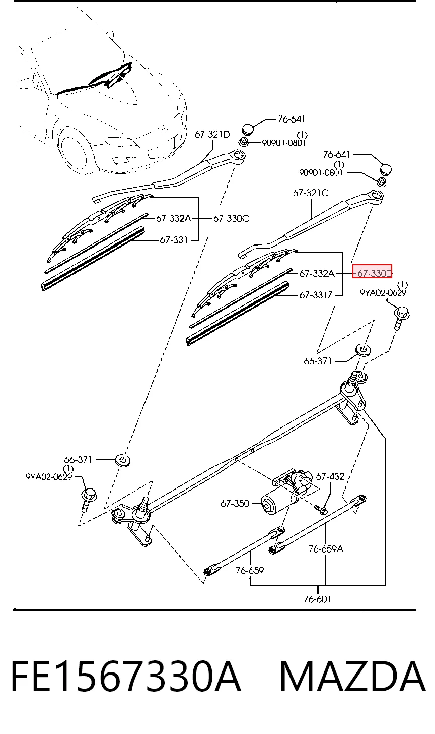 FE1567330A Mazda