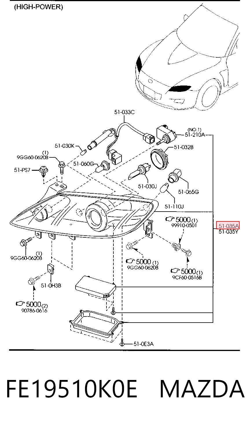 Comprar Faro delantero derecho RX-8 SE