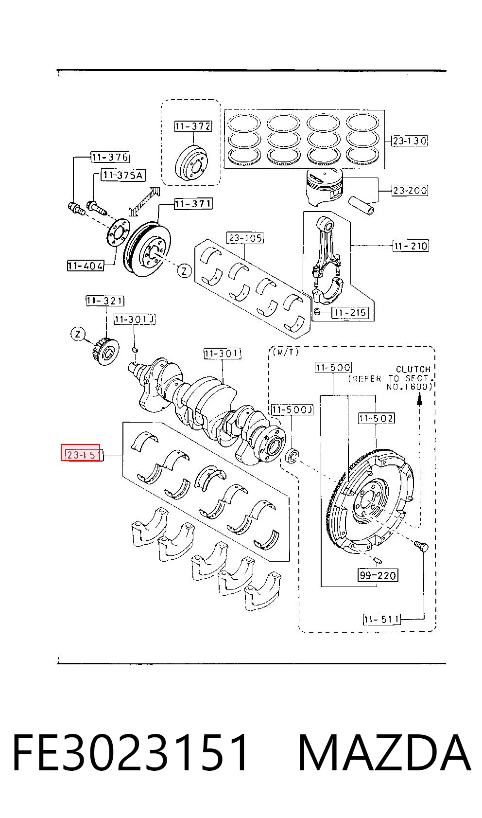FE3023151 Mazda