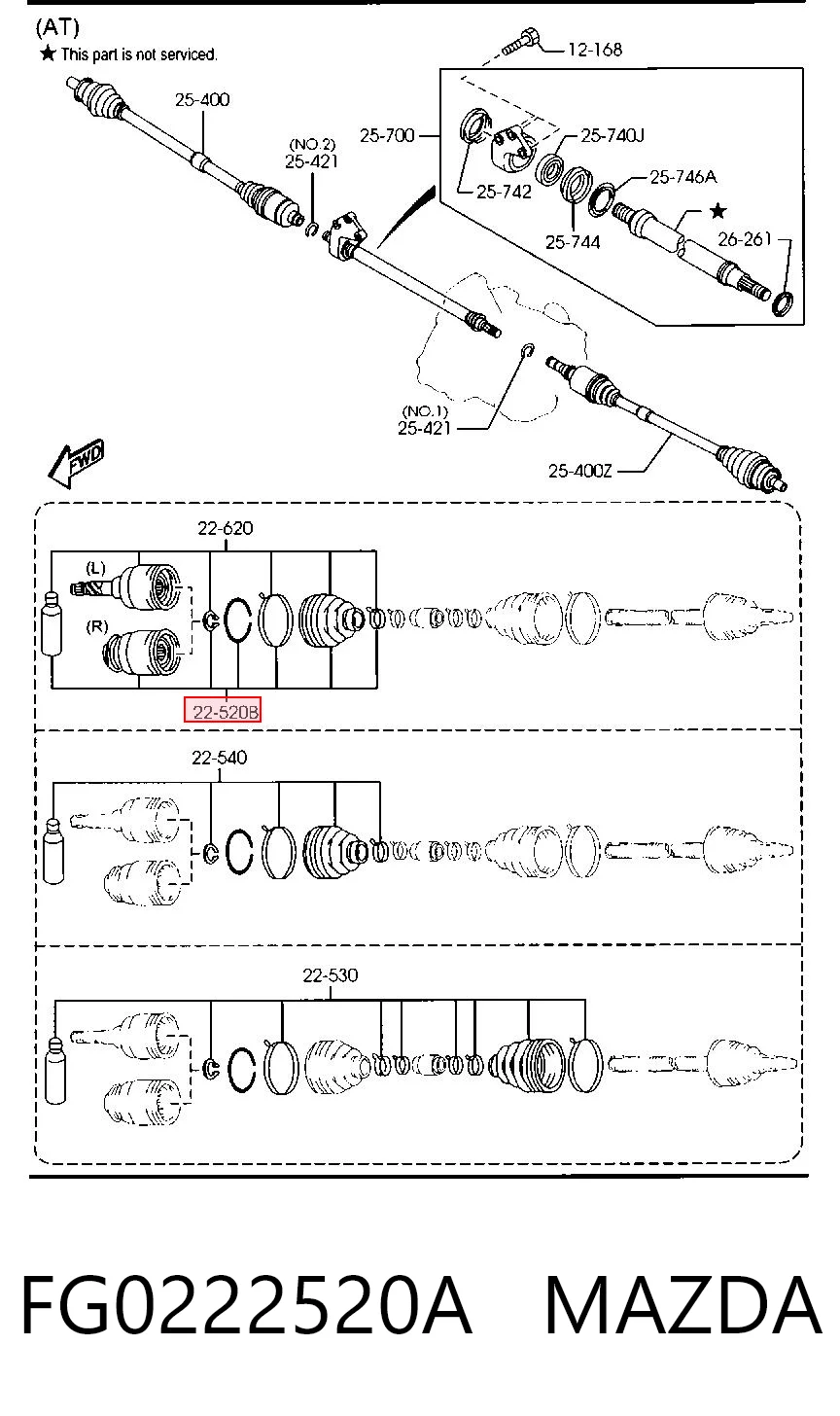 FG0222520A Mazda