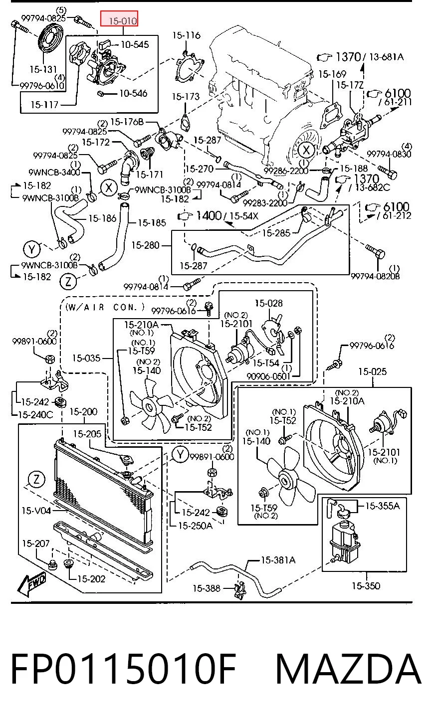 FP0115010F Mazda