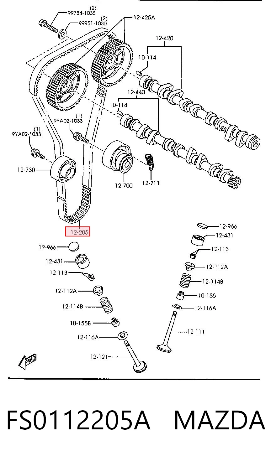 FS0112205A Mazda
