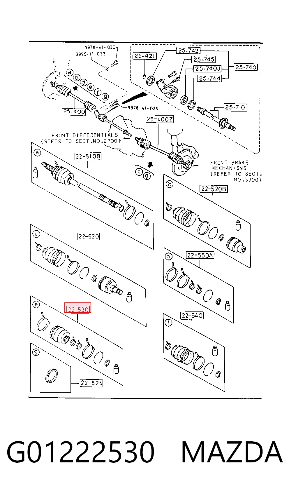 Comprar Fuelle de palier delantero exterior Mazda 626 II GC