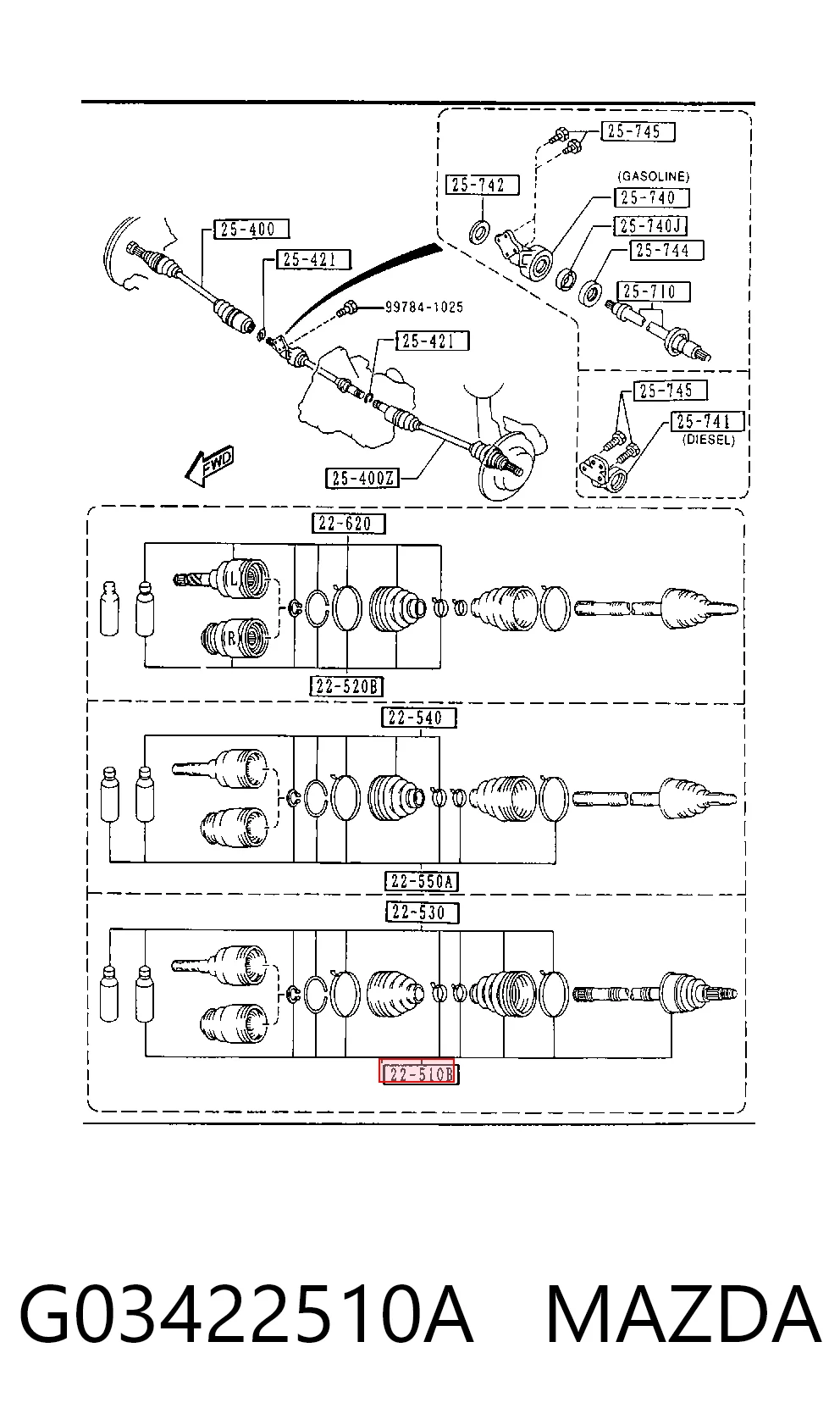 G03422510A Mazda