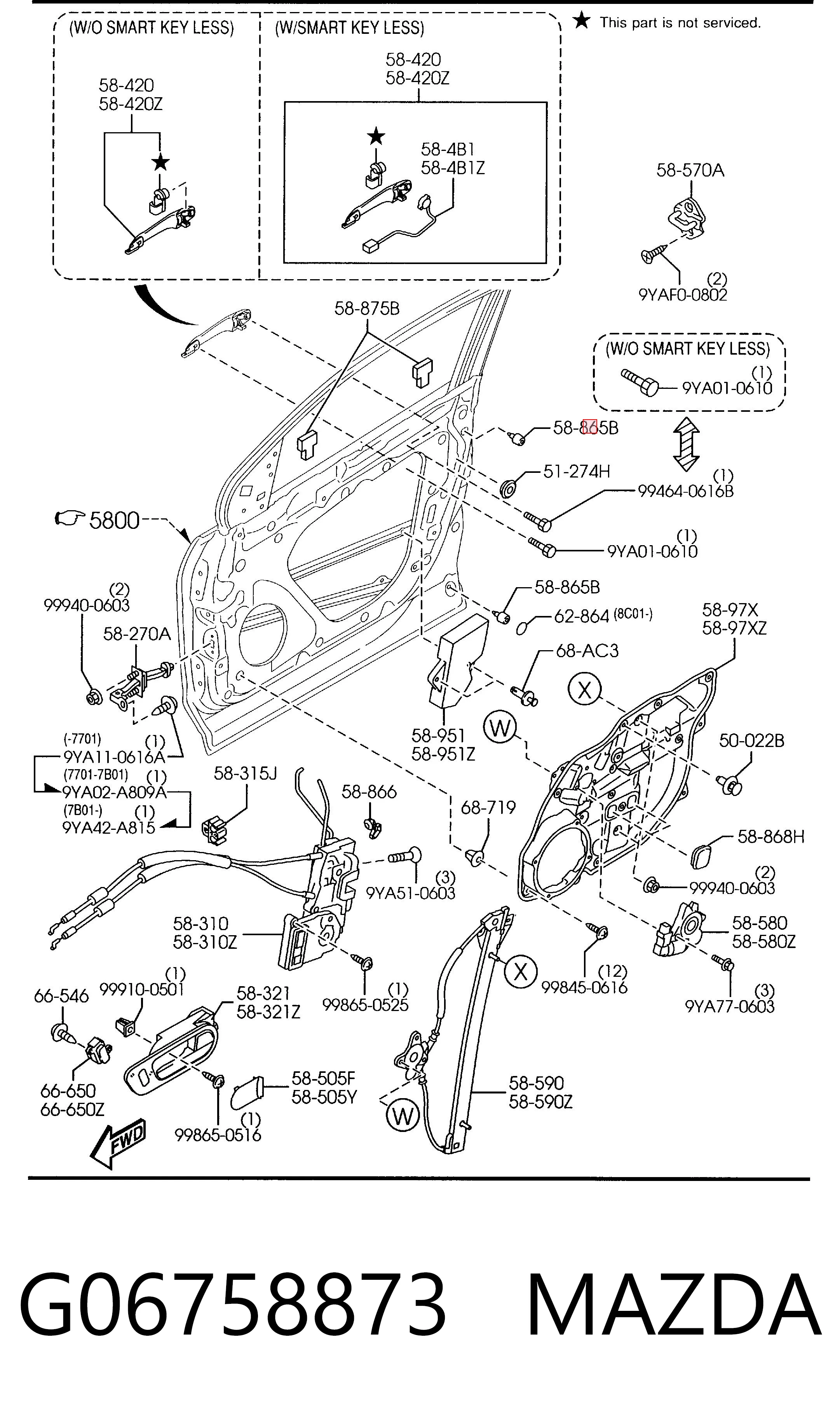 G06758873 MAZDA