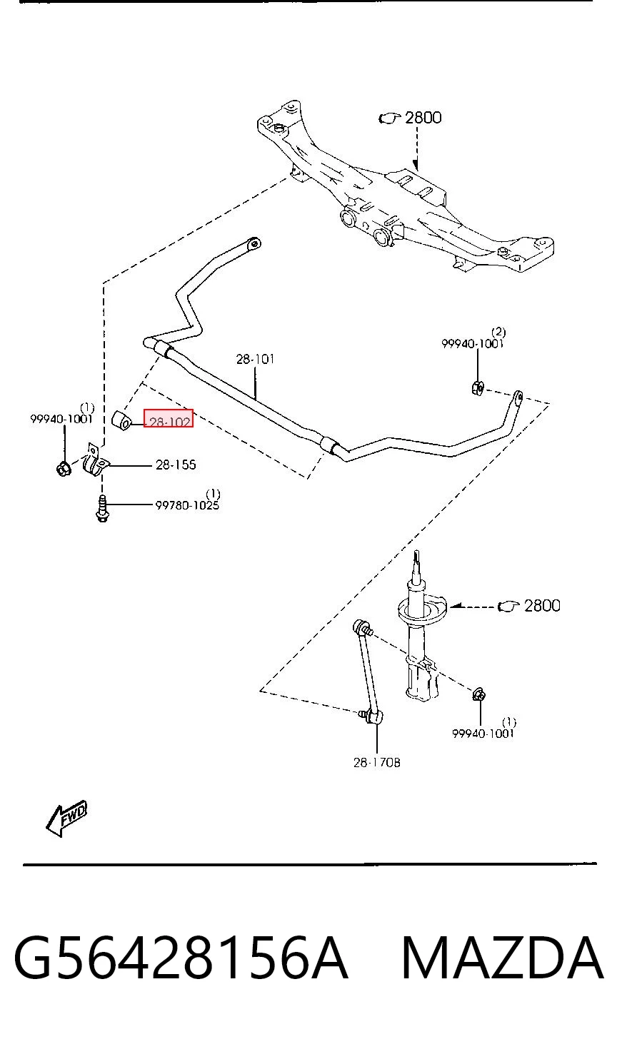 G56428156A Mazda
