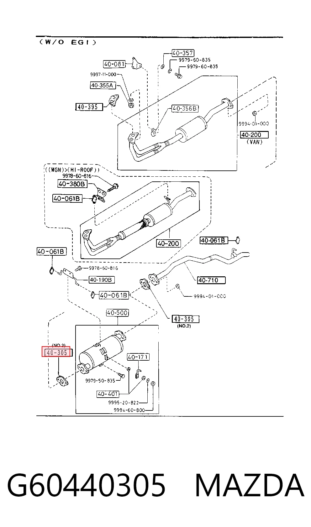 G60440305 Mazda