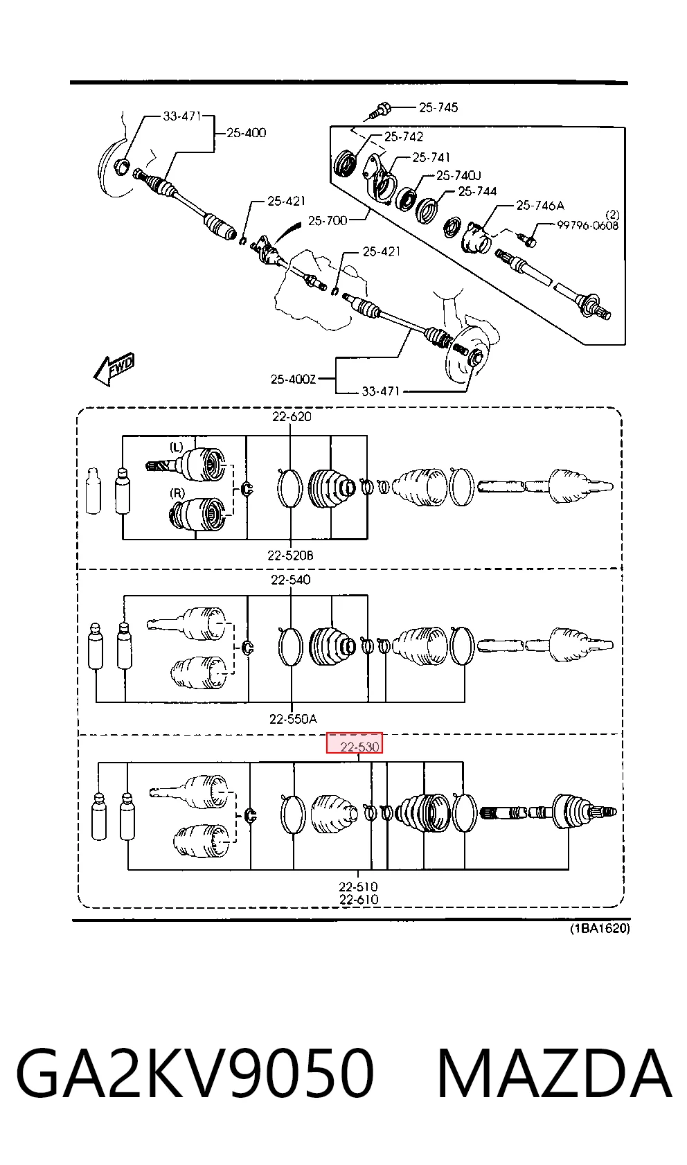 GA2KV9050 Mazda