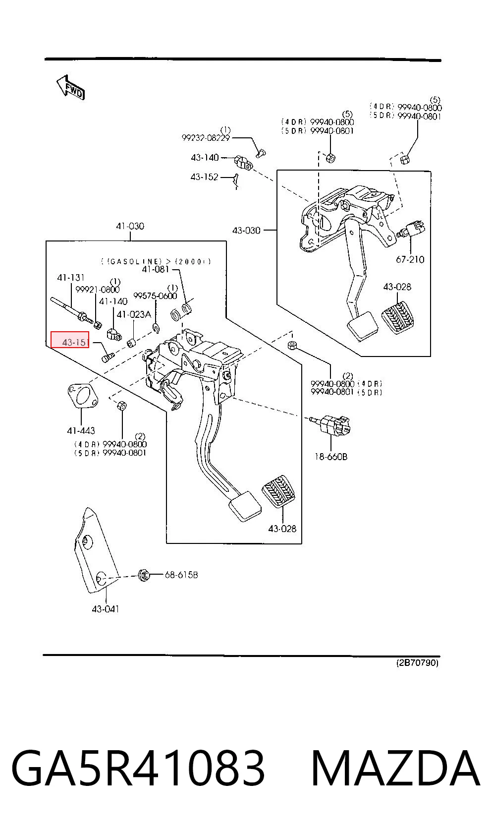 GA5R41083 Mazda