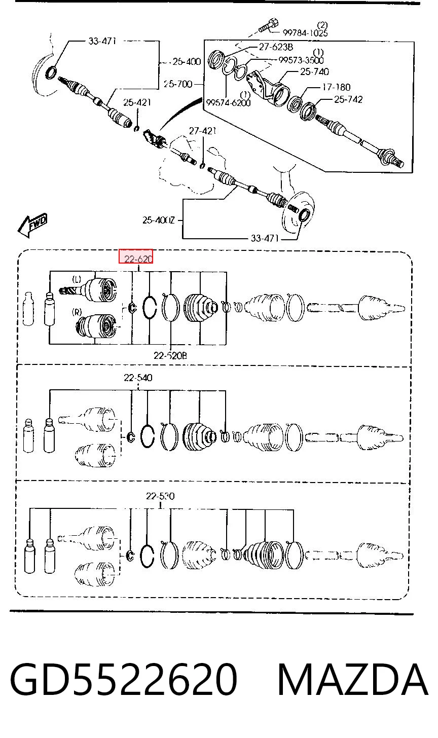 GD5522620 Mazda