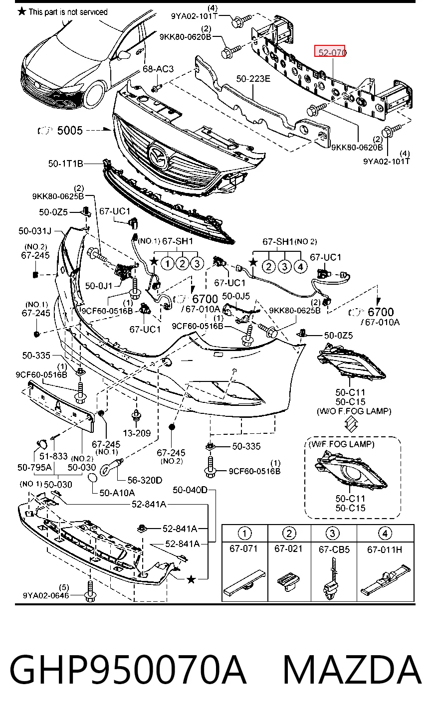 GHP950070A Mazda
