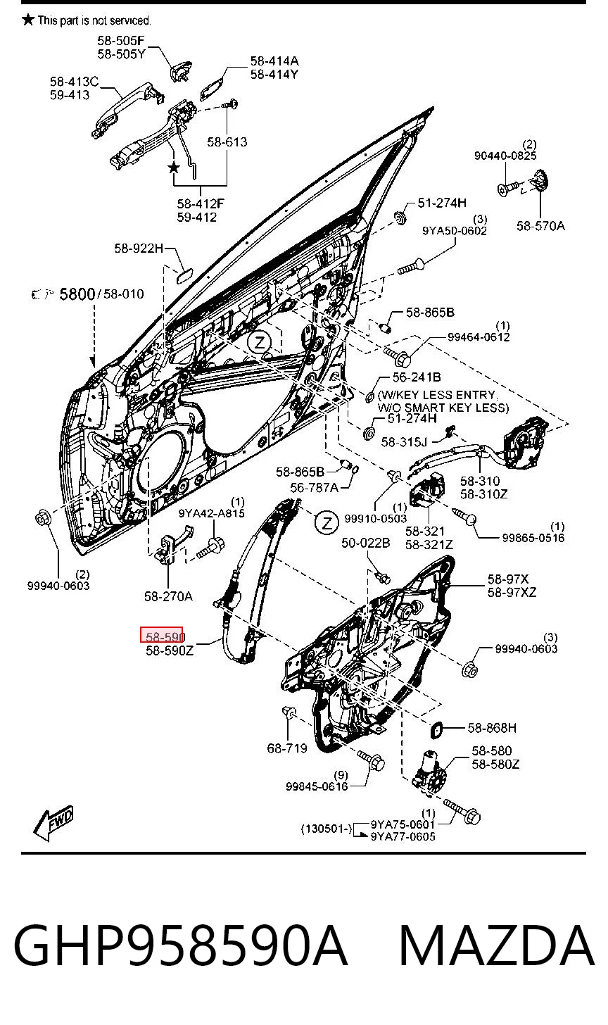 GHP958590A Mazda