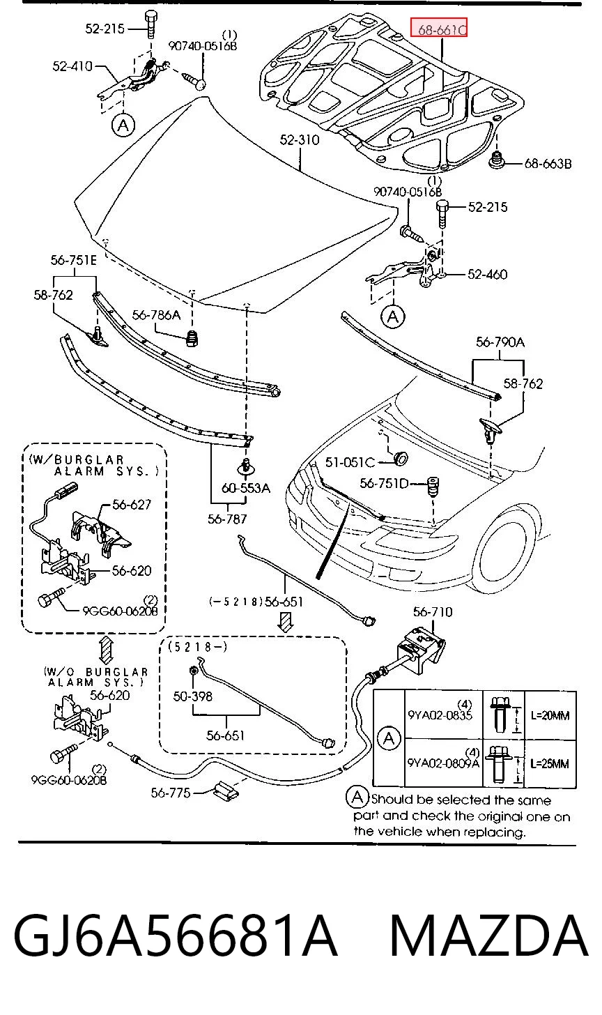 GJ6A56681A Mazda