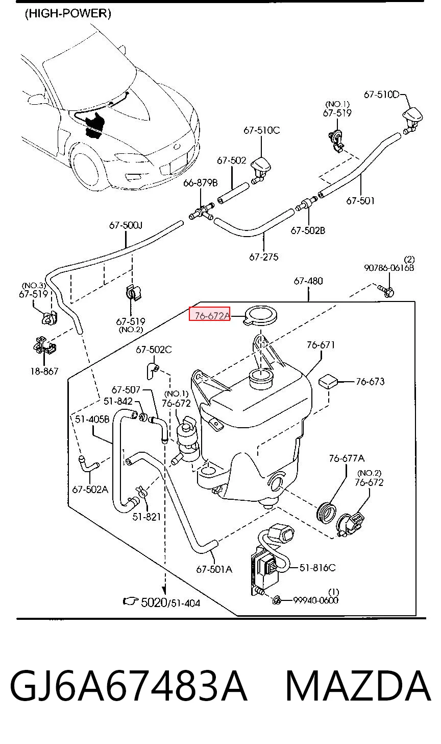 GJ6A67483A Mazda