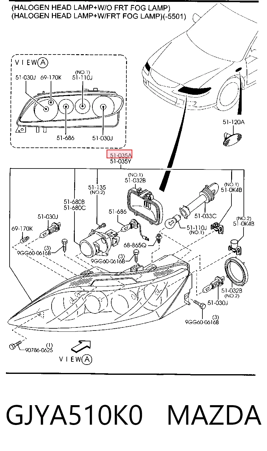 GJYA510K0 Mazda