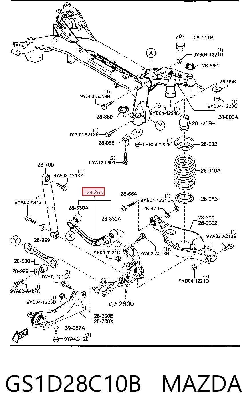 GS1D28C10B Mazda