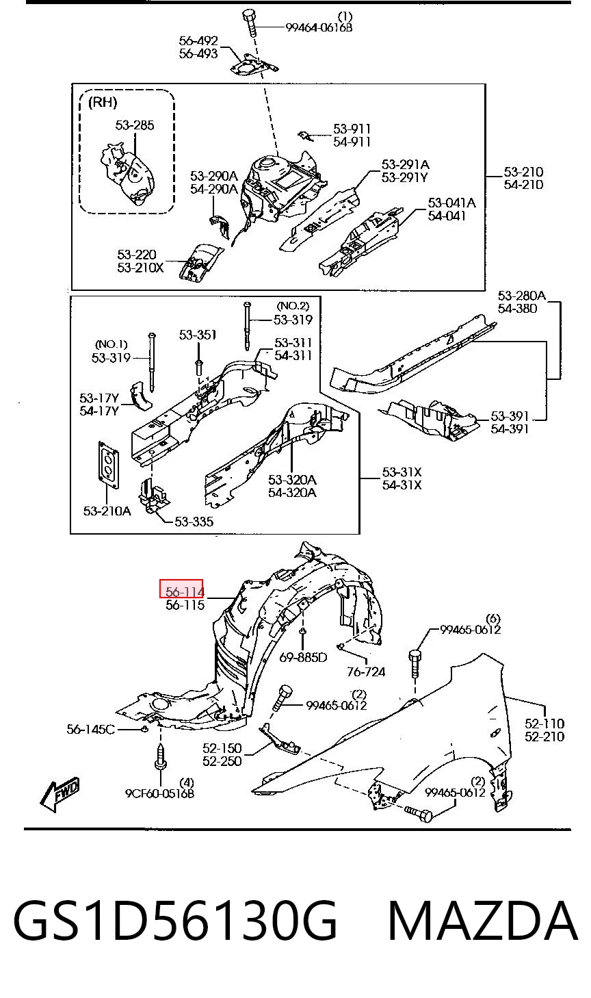 Paso de rueda Polcar 4560FP1T