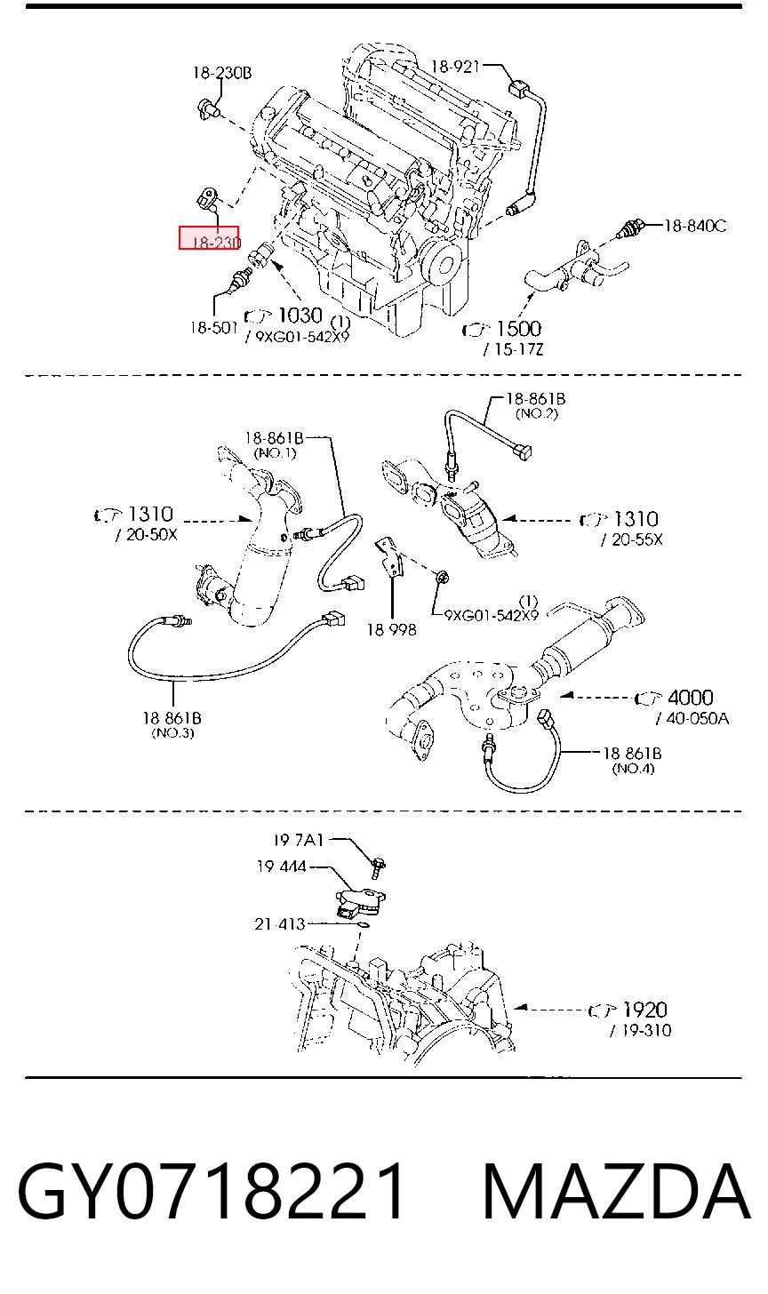 GY0718221 Mazda