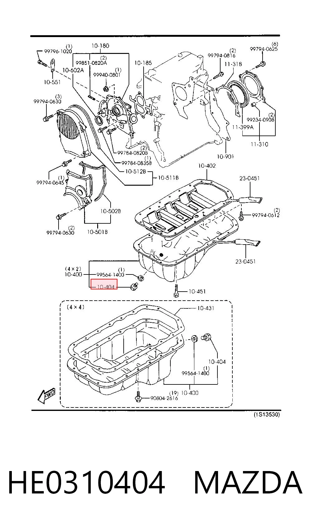 HE0310404 Mazda